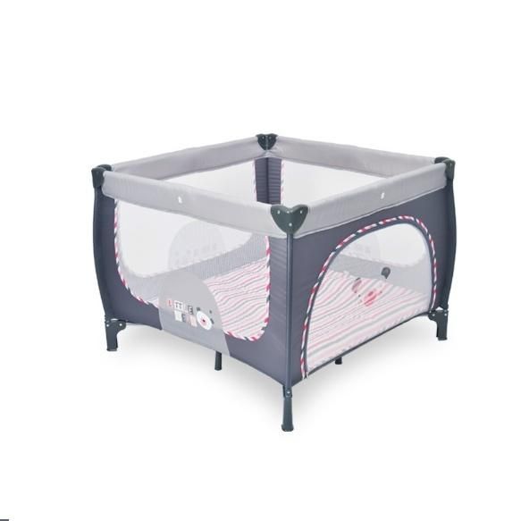 Crib Manufacturer Customized Multi-Function Portable Folding Crib Can Move The Baby Play Bed