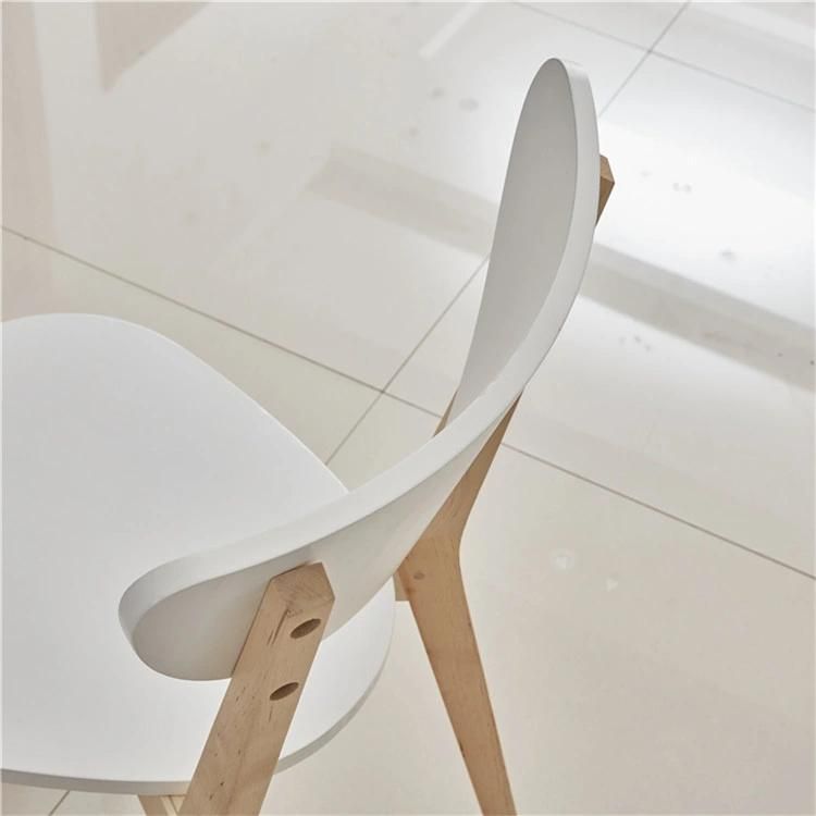 Wholesale Solid Wood Butterfly Chair Leather Seat Wooden Home Dining Room Furniture