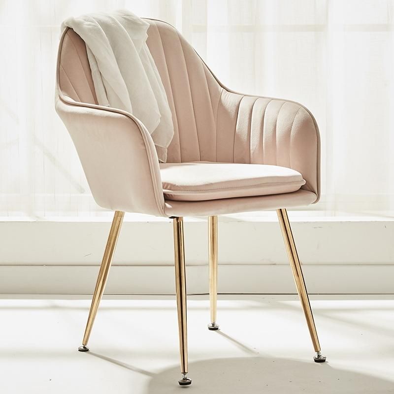 Dining Chair Wholesale Gold Luxury Nordic Cheap Indoor Home Furniture Room Restaurant Dining Leather Velvet Modern Dining Chair