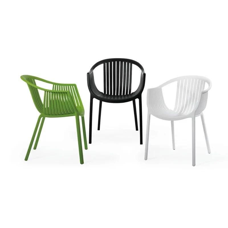 modern Design Plastic PP Arm Dining Chair outdoor Chair Furniture