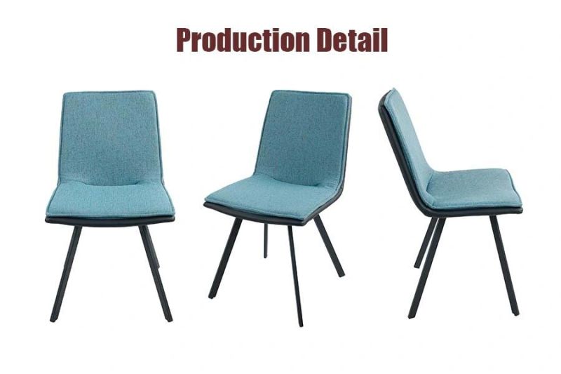 Home Outdoor Office Hotel Banquet Wedding Indoor Furniture Fabric PU Spraying Dining Chair