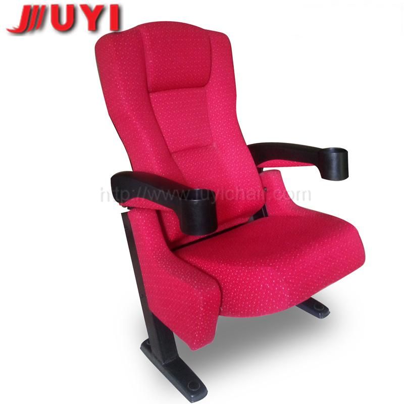 Jy-614 Cheap Plastic Shell Seat Fabric Chair Cinema Lecture Chair Cup Holder Theater Auditorium Seating