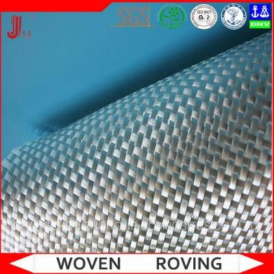 Alkali Free and Plain Woven Weave Type Fiberglass Woven Roving Fabric Cloth