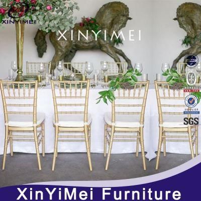 Nice Wholesale Outdoors Hotel Wedding Aluminum Stackable Chiavari Chair (ZJY-25)