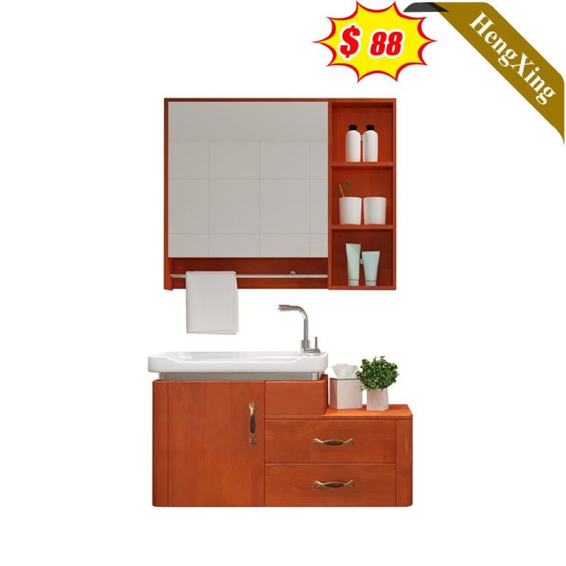 Wall Mounted Bathroom Vanity Cabinet with Glass Mirror Wholesale Cabinets