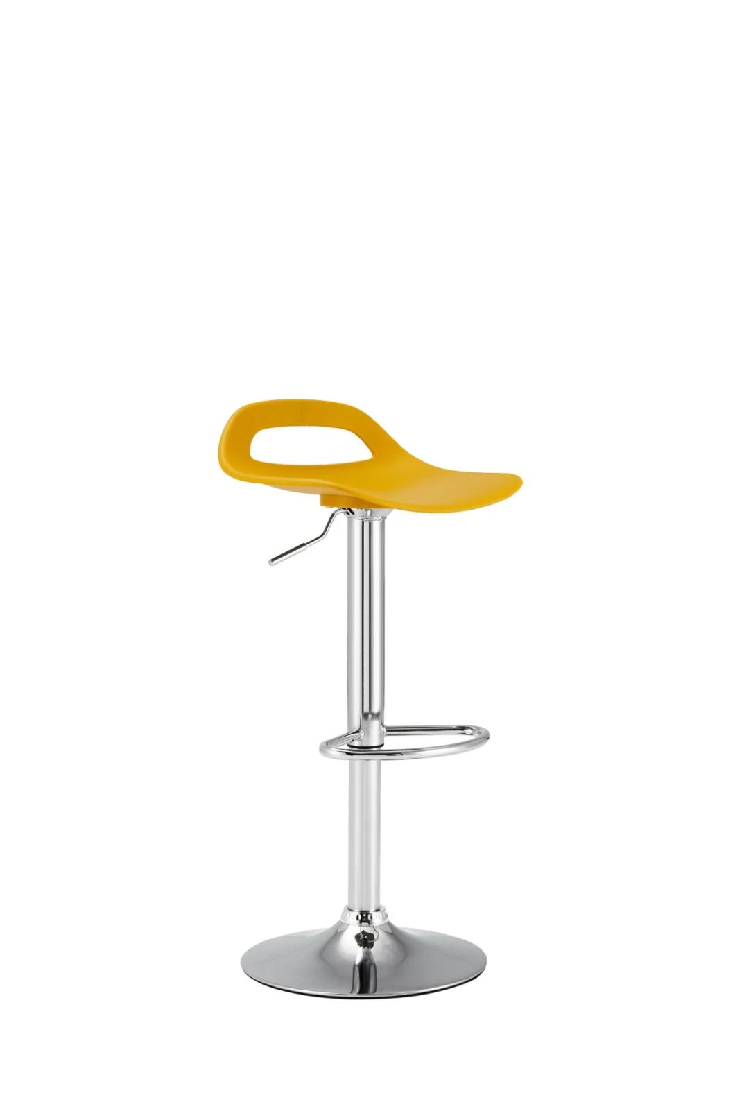 Cheap Bar Furniture Plastic Bar Stool Adjustable Plastic Bar Chair for Sale