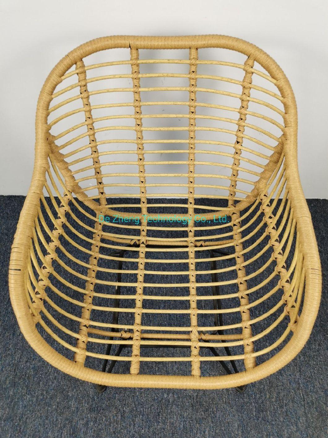 High Quality Home Bar Rattan Outdoor Dining Chair for Commercial