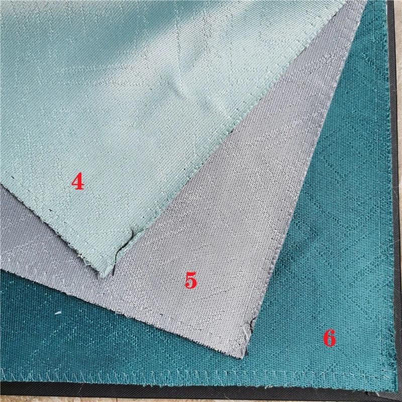 for Curtain Blackout Fabric 100% Polyester Linen Look 280cm Width Customised Woven Plain Customized Color Sofa, Home Textile