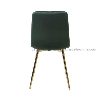 European Style Stainless Steel Black Leg Change Color Chair Furniture Wholesale Dining Chair