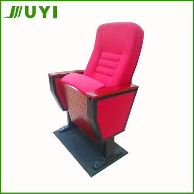 Foldable Theatre Seats Auditorium Chair with Plywood Tablet Jy-998t