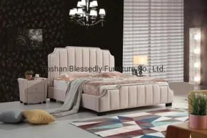 Popular Furniture Bedroom Set Upholstered Bed American Style Modern Fabric Bed