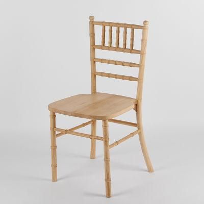 Kvj-7047 Solid Wood Wedding Stacking Tiffany Chivari Chair