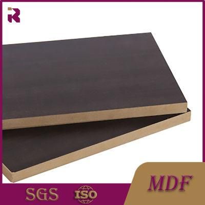 Lowest Price 18mm Thick Melamine MDF Board Raw Laminated MDF