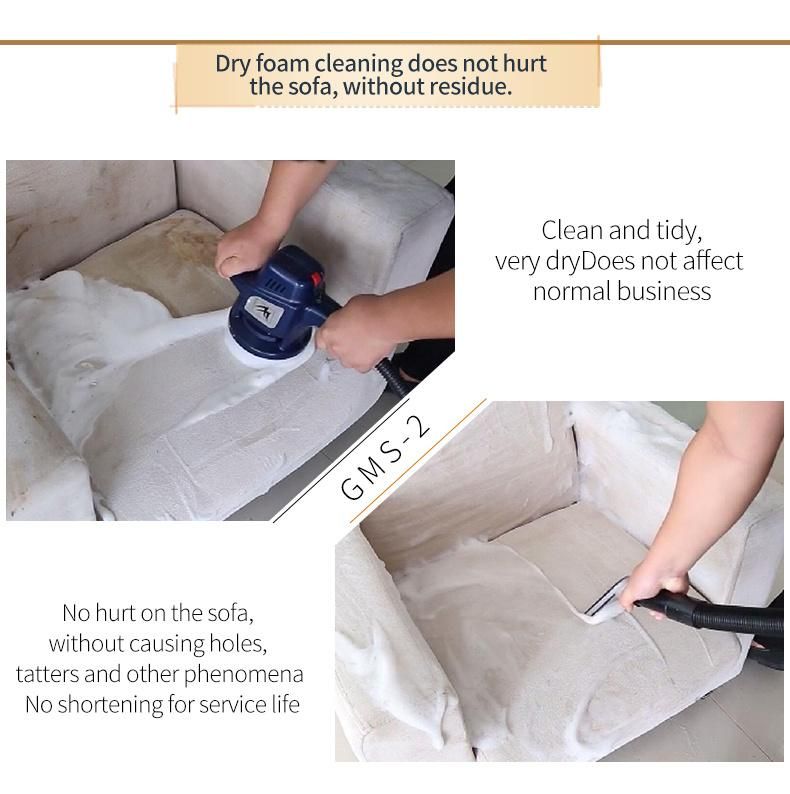 Ce Approved Dry Washing Cloth Fabric Sofa Cleaning Machine Gms-2