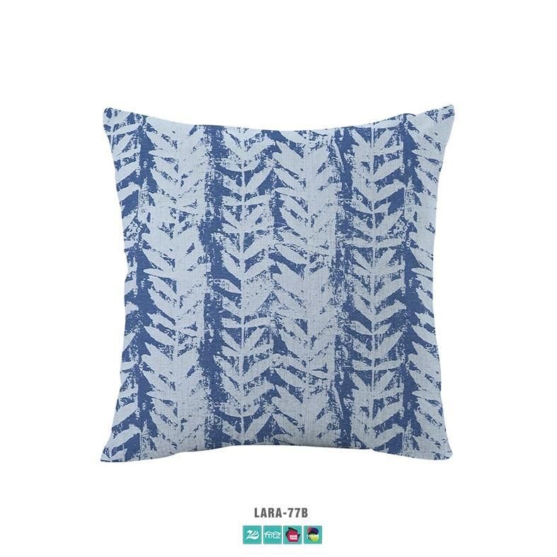 Hotel Bedding Abstract Waterweed Pattern Sofa Fabric Upholstered Cushion Amortiguar