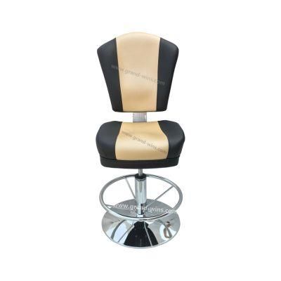 Macau Casino Furniture Luxury Bar Stool Chair for Casino Hotel