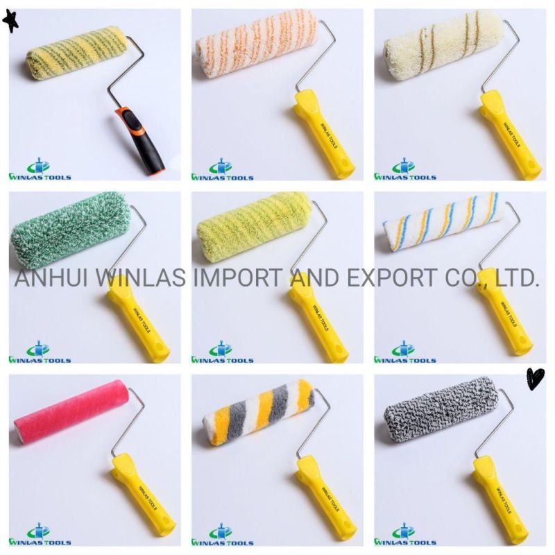 Plastic Handle Polyimide Paint Roller Brush