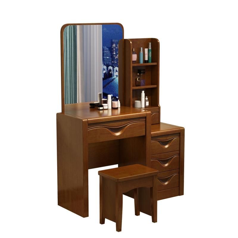 Simple Home Bedroom Furniture Dressers Modern Customized Wooden Dressing Table