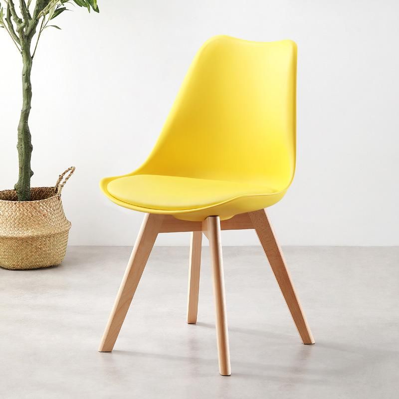 Plastic Stool Chair Cushion Chaises Chair Chaise Scandinave Cafe Dining Chairs