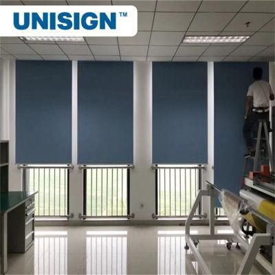 PVC Fiberglass Roller Blinds Curtain Fabric Full Light Shading Curtain Fabric