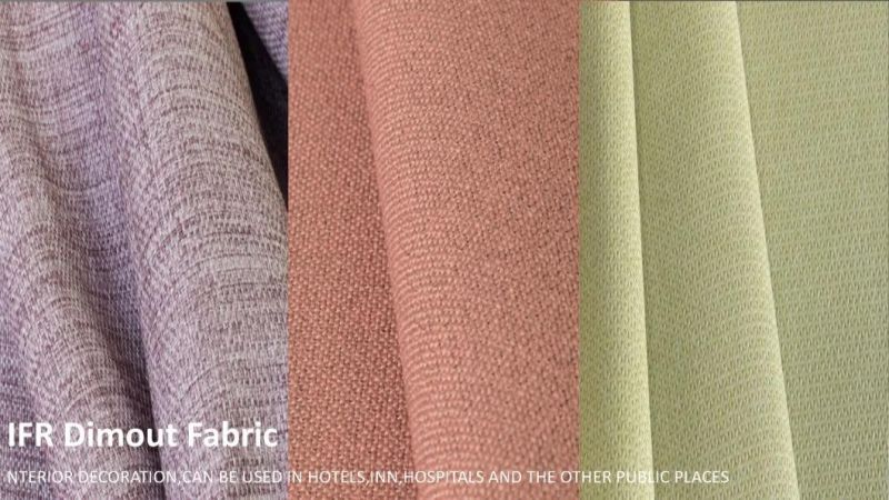 Inherently Flame Retardant Jacquard Polyester Fabric for Sofa Cover