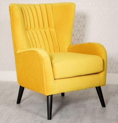 Hot Sale Velvet Chair Single Sofa Lounge Chair Living Room Chair