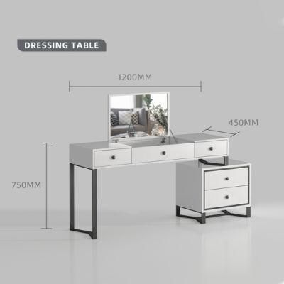 Wholesales Price Modern Hotel Home Bedroom Furniture Dresser with Mirror