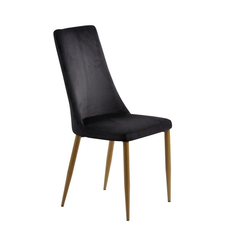 French Fabric Upholstered Modern Dining Room Chair for Home Use