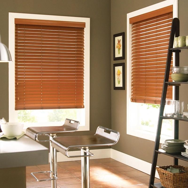 European Shades Basswood Wooden Venetian Window Blinds