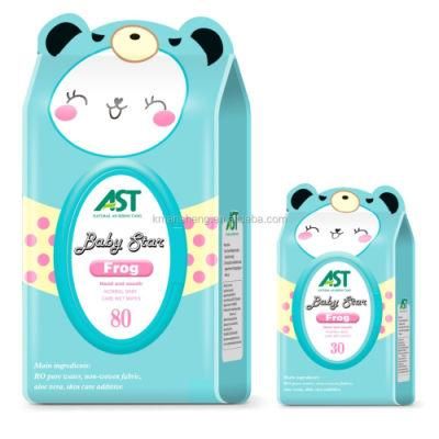 Ast Wholesale Non-Woven Fabric Disposable Baby Wet Wipes