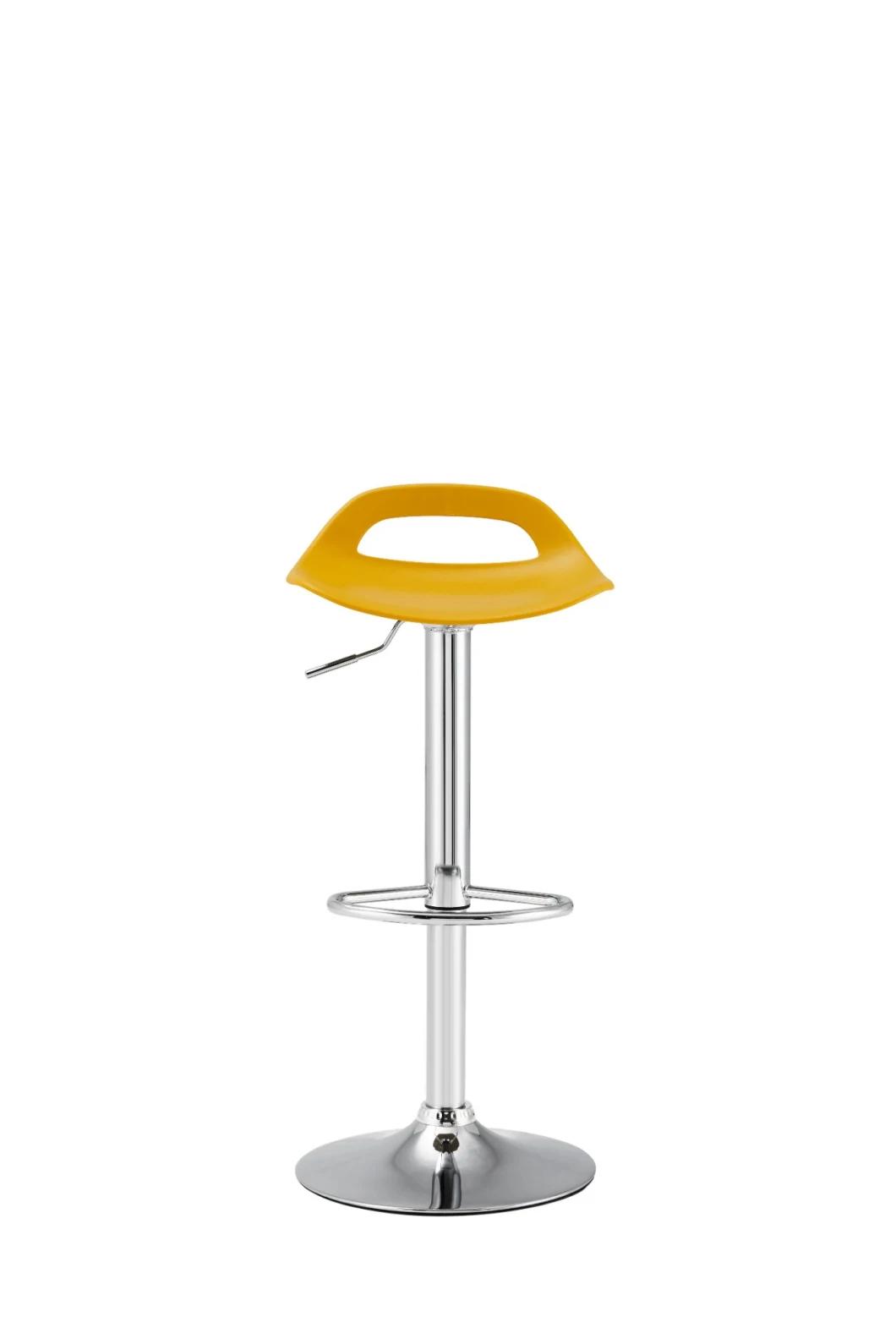 Cheap Bar Furniture Plastic Bar Stool Adjustable Plastic Bar Chair for Sale