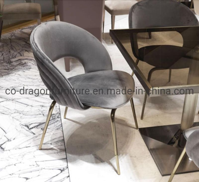 2022 New Design Luxury Fabric Dining Chair for Dining Furniture