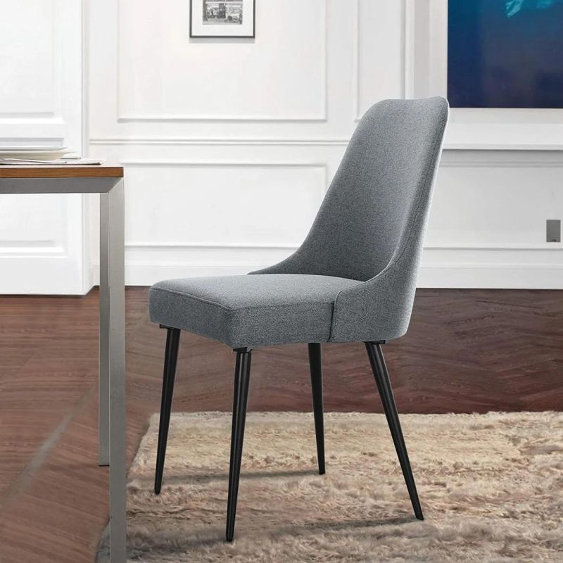 Modern Nordic Romantic Plastic Colors Dining Chair