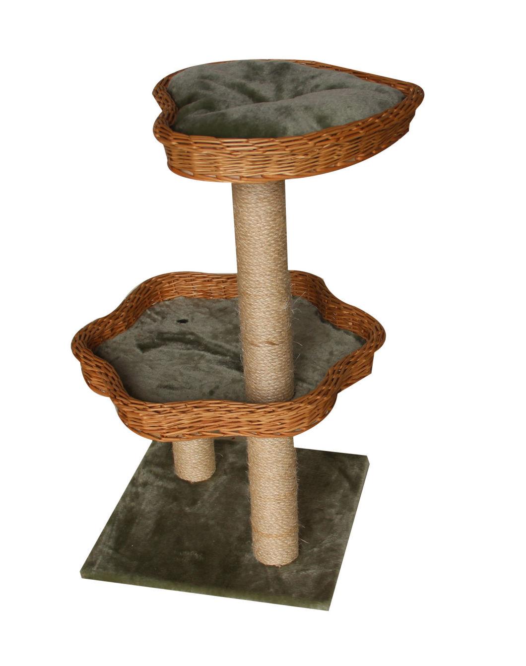 Cat Scratching Tree, Willow Material