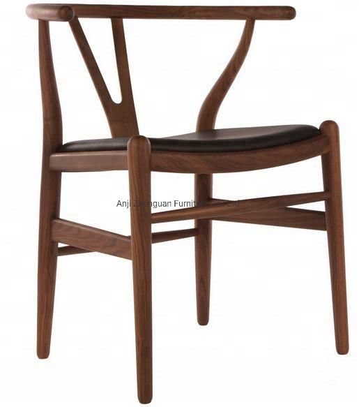 Hot Selling Wishbone Wood Home Rattan Garden Furniture Dining Chair  (ZG16-012)