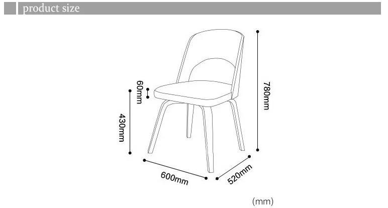 Furniture Modern Furniture Chair Home Furniture Wooden Furniture High Quality Party Designed Nordic Armed Classic Vintage Dining Chair