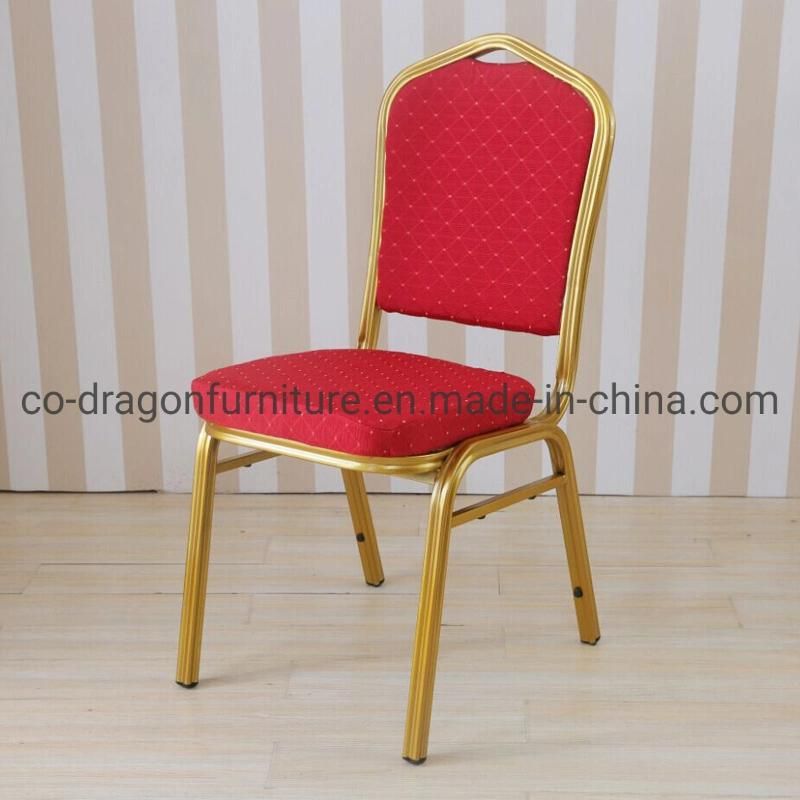 Fashion China Wholesale Metal Fabric Dining Chair for Dining Furniture