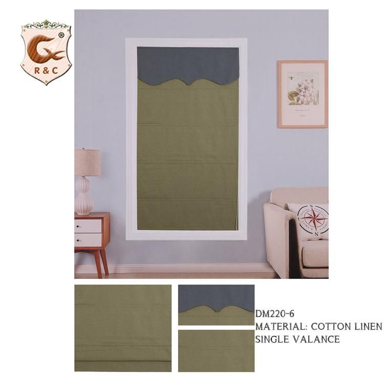 Home Decor Luxury Hot Sale Wholesale New Design Roman Blinds Low Price