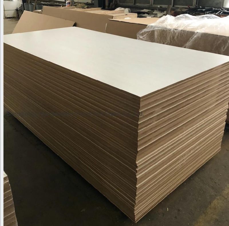 Matt/Stone/Fabric/Leather Surface Finish Melamine MDF for Furniture