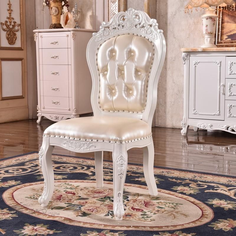 European Style Solid Wood Dinning Room Furniture of Dinning Table and Dinning Chair