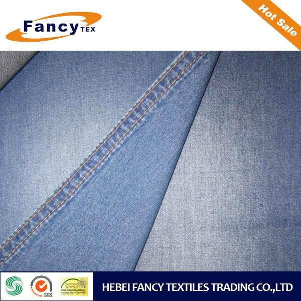 Combed Yarn Cotton Jeans Fabric for Dress