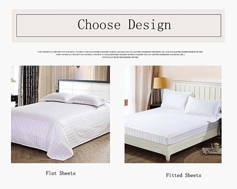 Luxurious High Quality Multi Color Sheet Set Cotton Fabric for King Bed