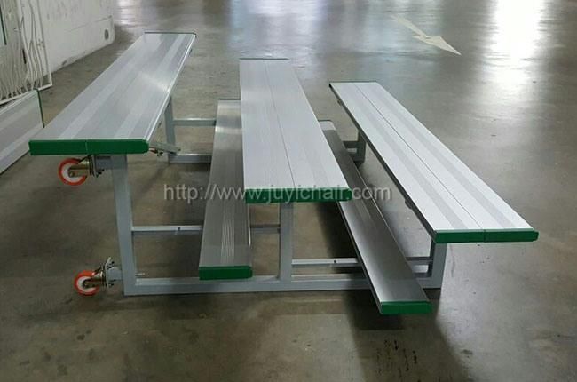 Outdoor or Indoor Aluminum Alloy Bleachers Moveable Grandstand Tribune