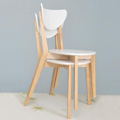 Tulip Stool Table and Chair of Leisure Restaurant Nordic Modern Dining Chairs Wooden Chair