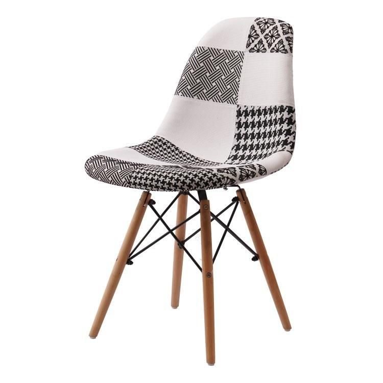 Cheap Price Classic Restaurant Living Room Fabric Chair European Scandinavian Dining Chairs