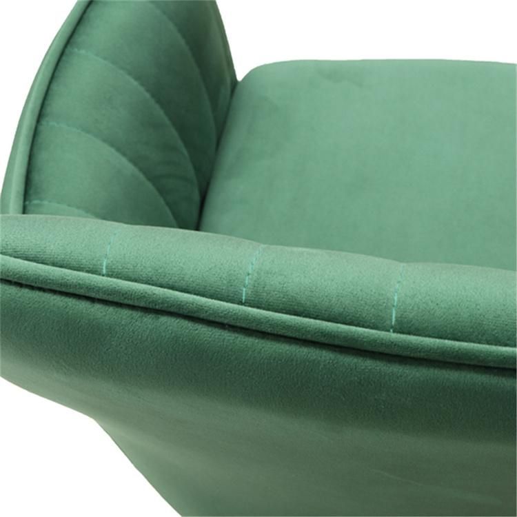 Italian Manicure Makeup Lady Velvet Chair