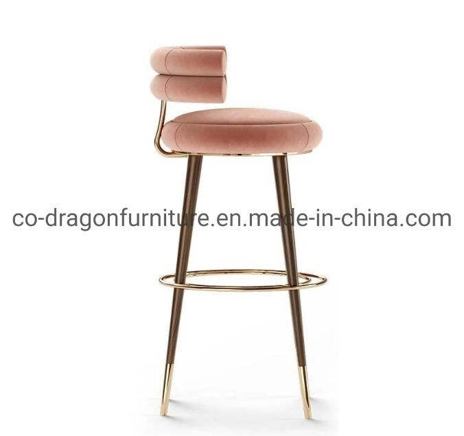 2021 New Design Bar Chair with Fabric for Home Furniture