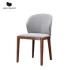 Zhida Modern Solid Wood Frame Hotel Bedroom Reception Furniture Chair Restaurant Furniture Dining Room Restaurant Dining Chair