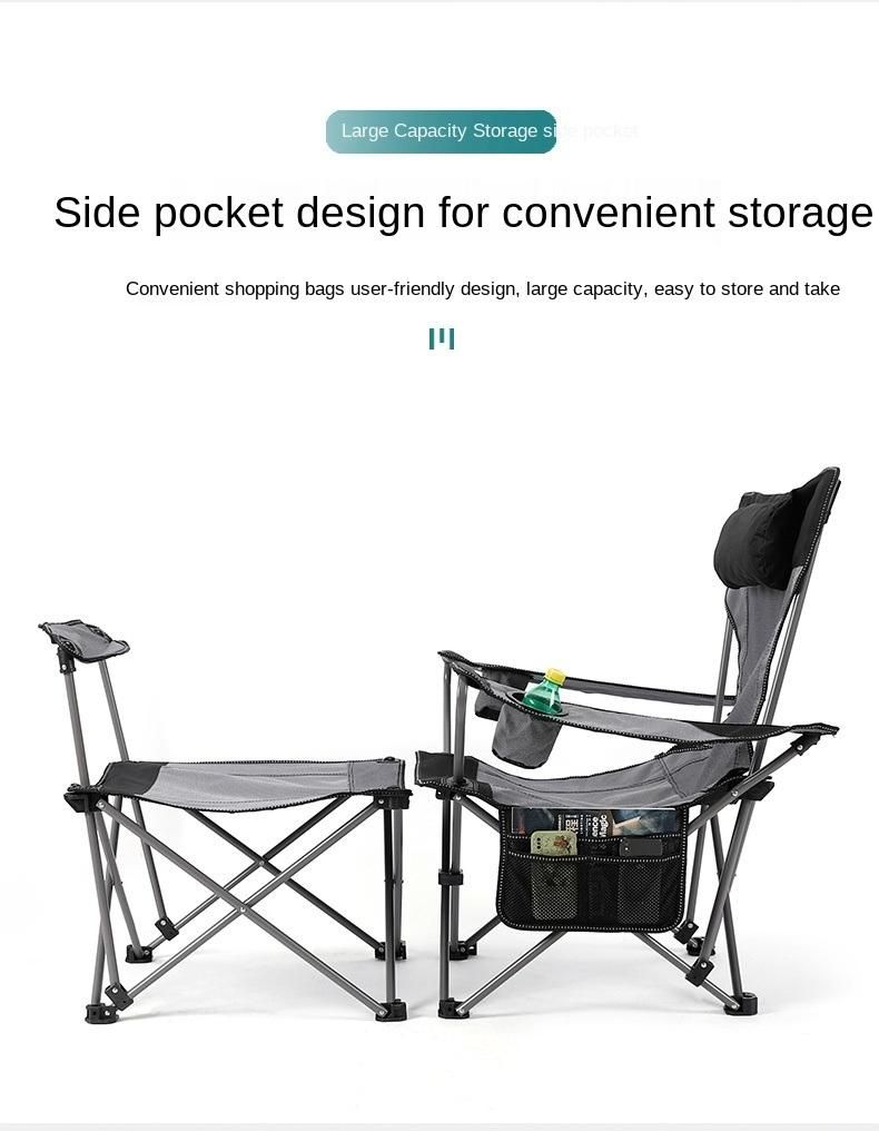 Gauze Net Fishing Stool Portable Leisure Child Mother Beach Chair Camping Backrest Armchair