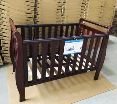 Modern Design Wooden Home Furniture Baby Crib Bed Near Me